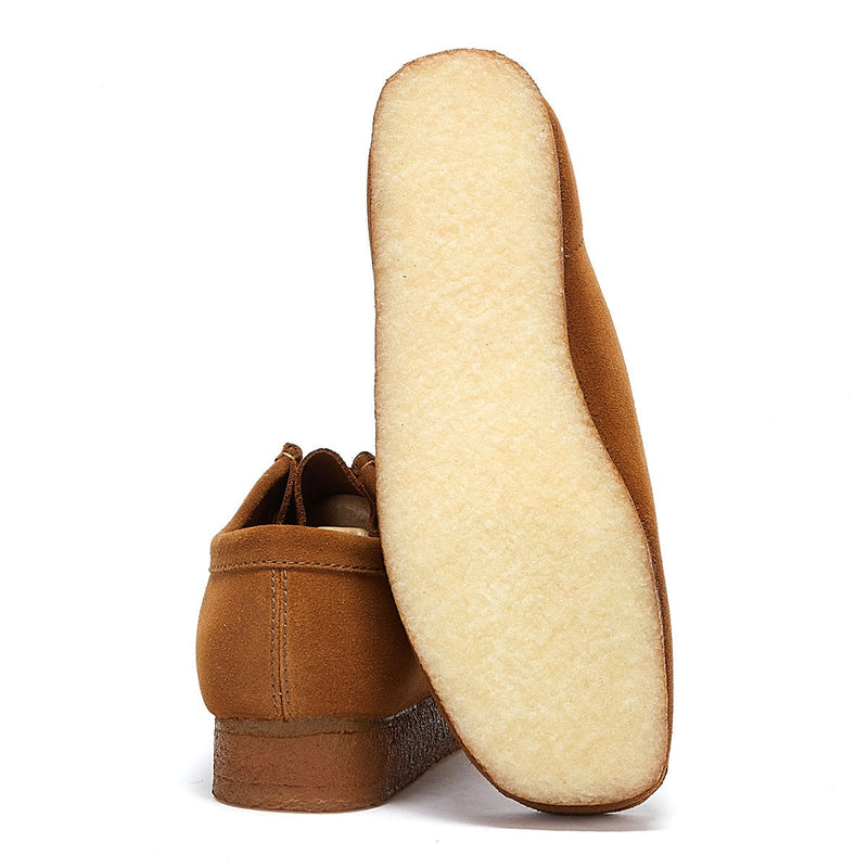 Clarks Originals Wallabee Herren Cola Schuhe