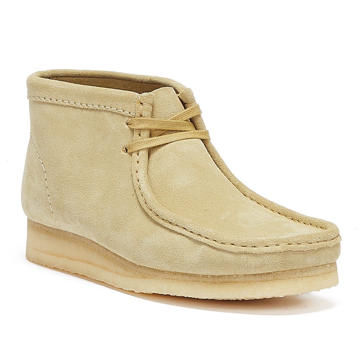 Clarks Originals Wallabee Wildleder Herren Ahorn Stiefel