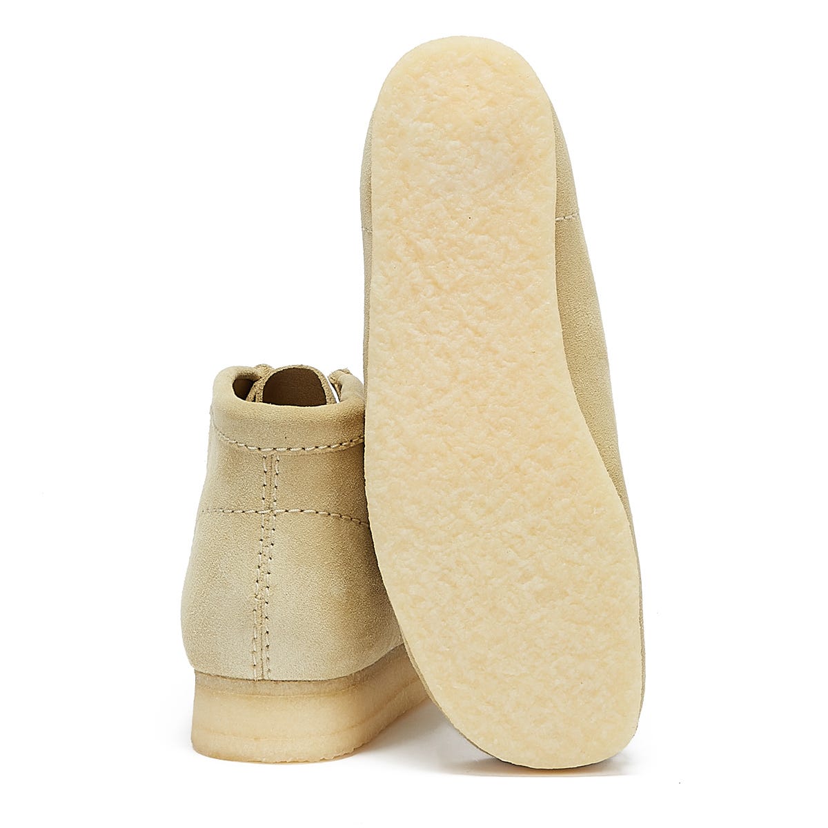 Clarks Originals Wallabee Wildleder Herren Ahorn Stiefel