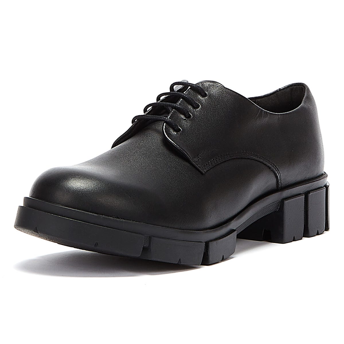 Clarks Teala Spitzenleder Damenschuhe (Schwarz)