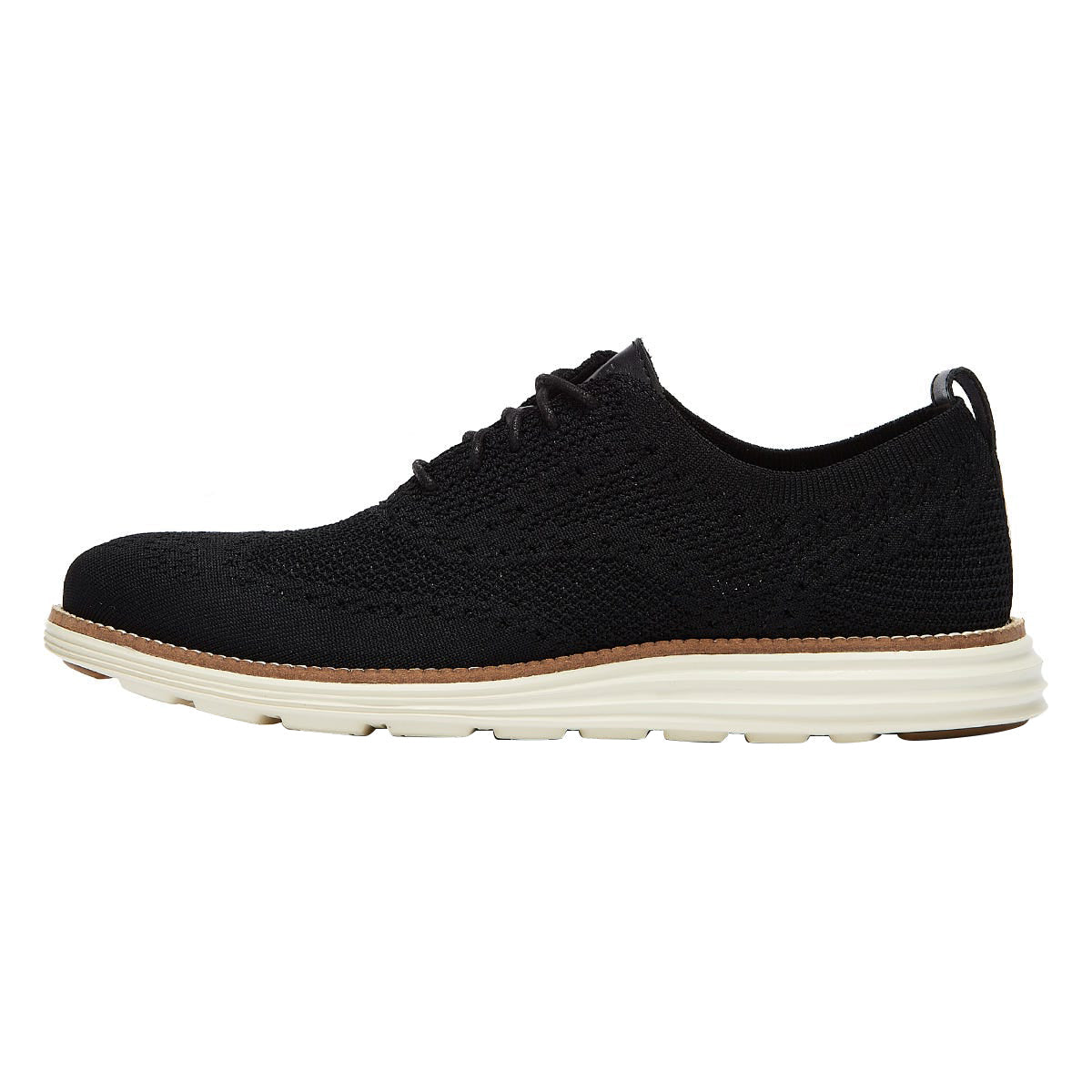 Cole Haan ØriginalGrand Stitchlite Wingtip Oxford Herren Schwarz / Elfenbein Oxford Schuhe