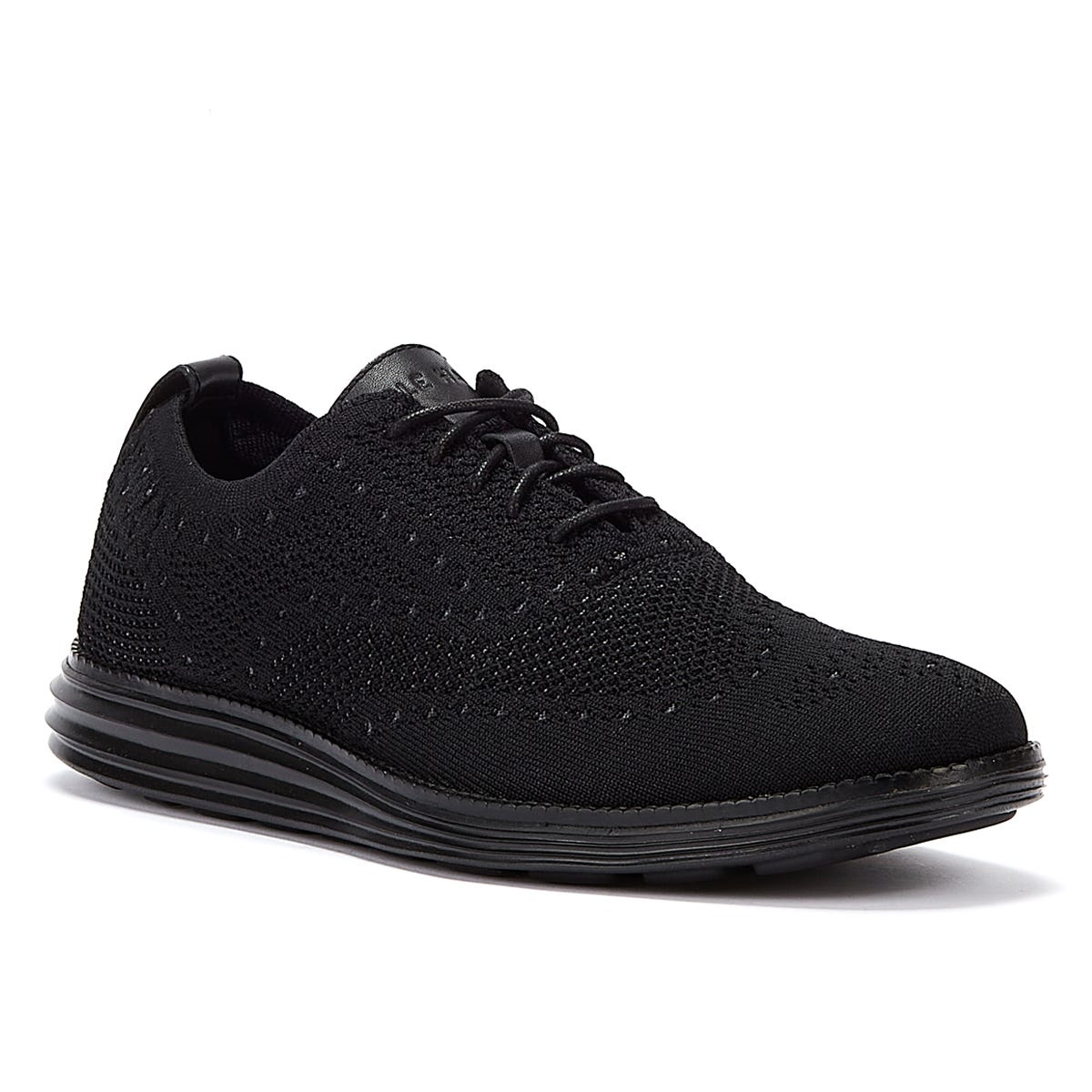 Cole Haan Originalgrand Stitchlite Wingtip Oxford Herren Schwarz Schuhe