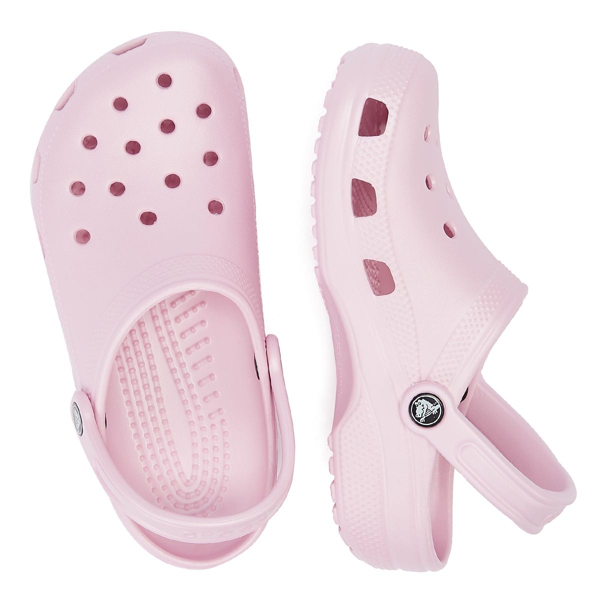 Crocs Klassische Damen Ballerina Rosa Clogs