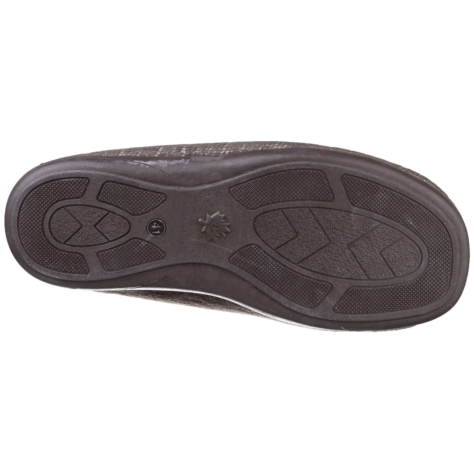 Cotswold Stanley Mikrofaser Herren Hausschuhe In Braun