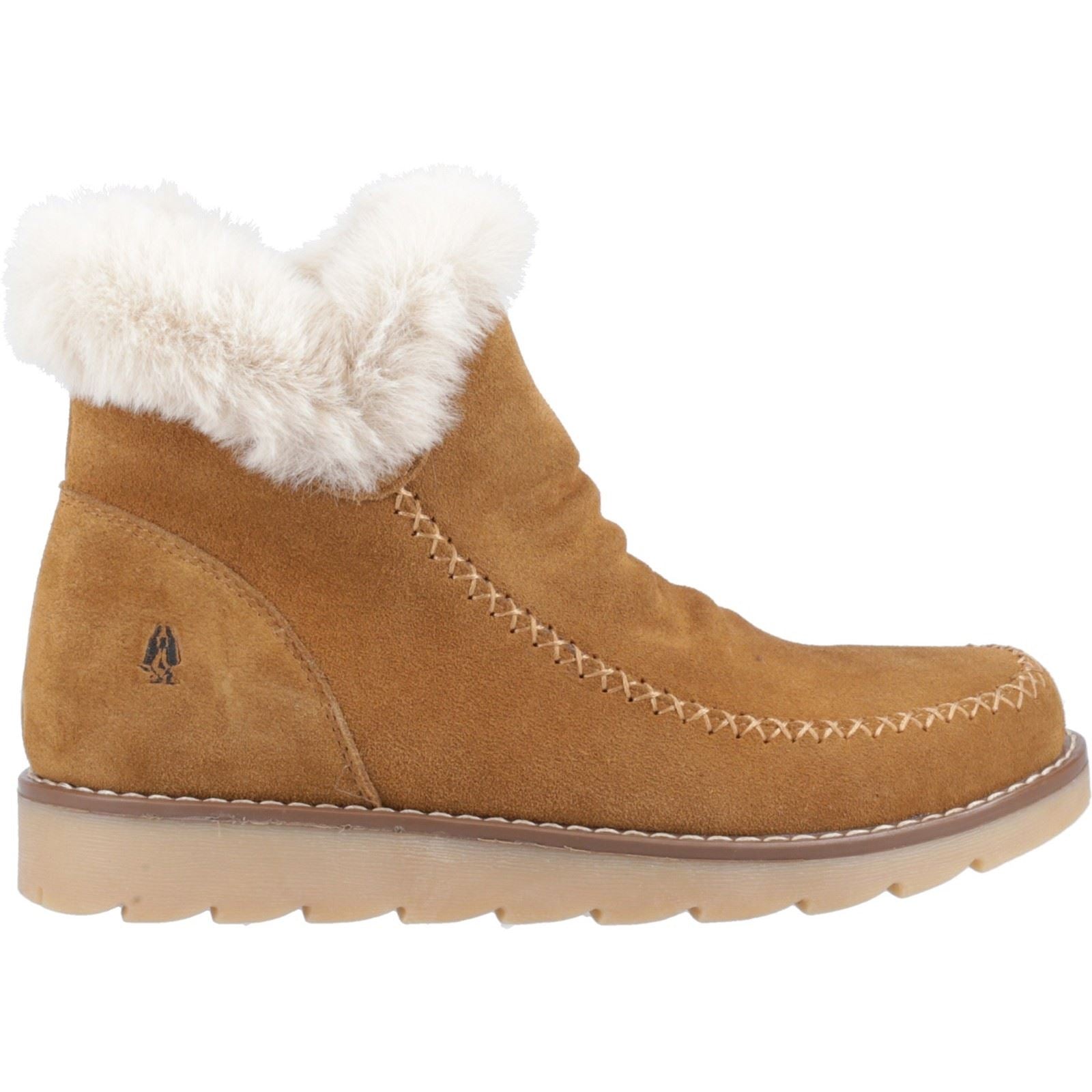 Hush Puppies Moira Wildleder Damen Tan Stiefel