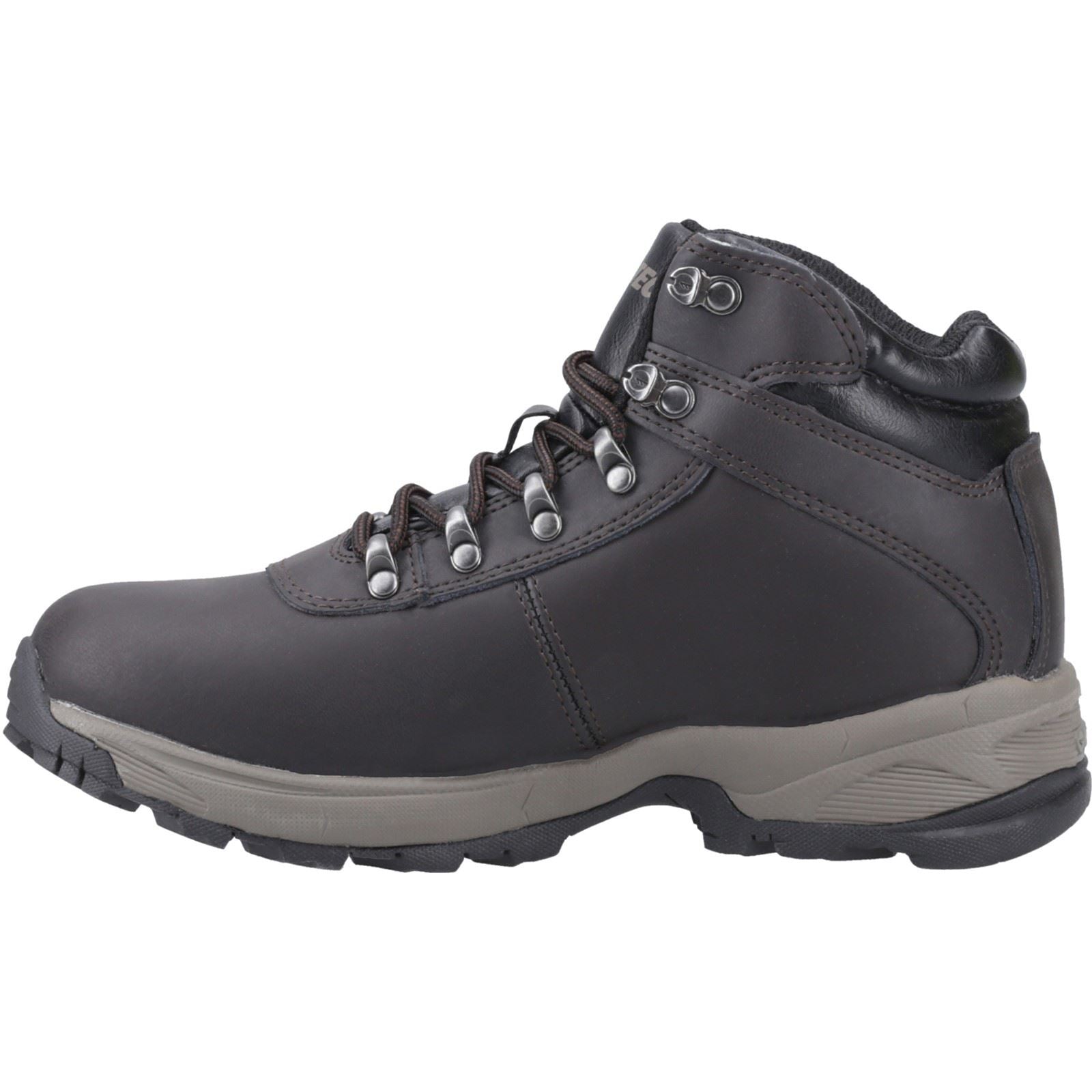 Hi-Tec Eurotrek Lite Waterproof Kunstleder Wanderstiefel Für Damen In Dunkelschokolade