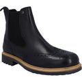 Hunter Cawdor Schwarze Farbe Herrenlederstiefel