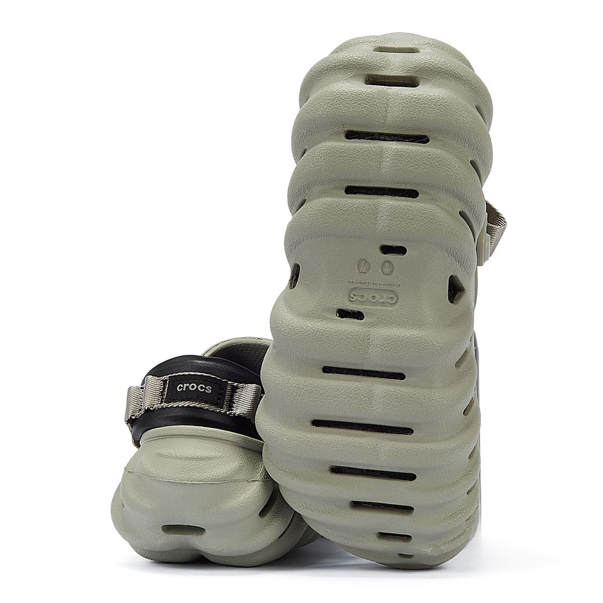 Crocs Echo Graue Clogs