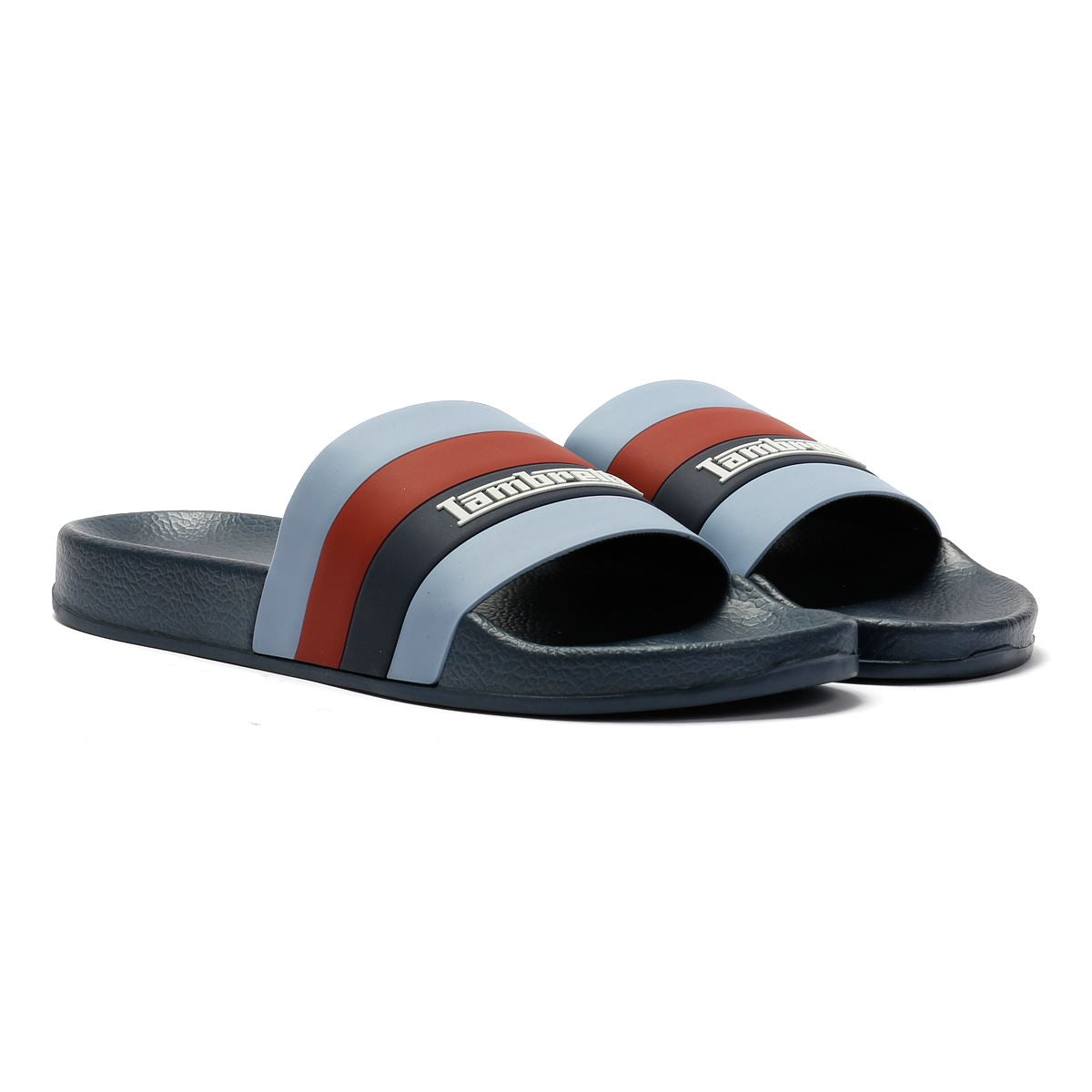Lambretta Prince Herren Blau Slides