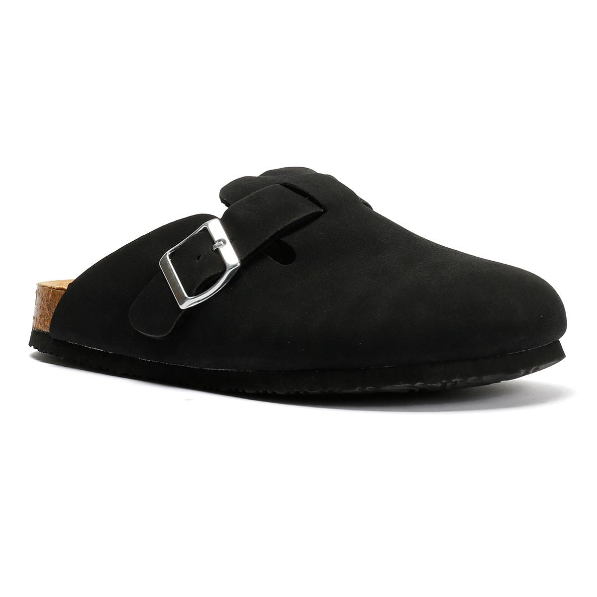 Penguin Poppy Damen Schwarze Farbe Pantoletten
