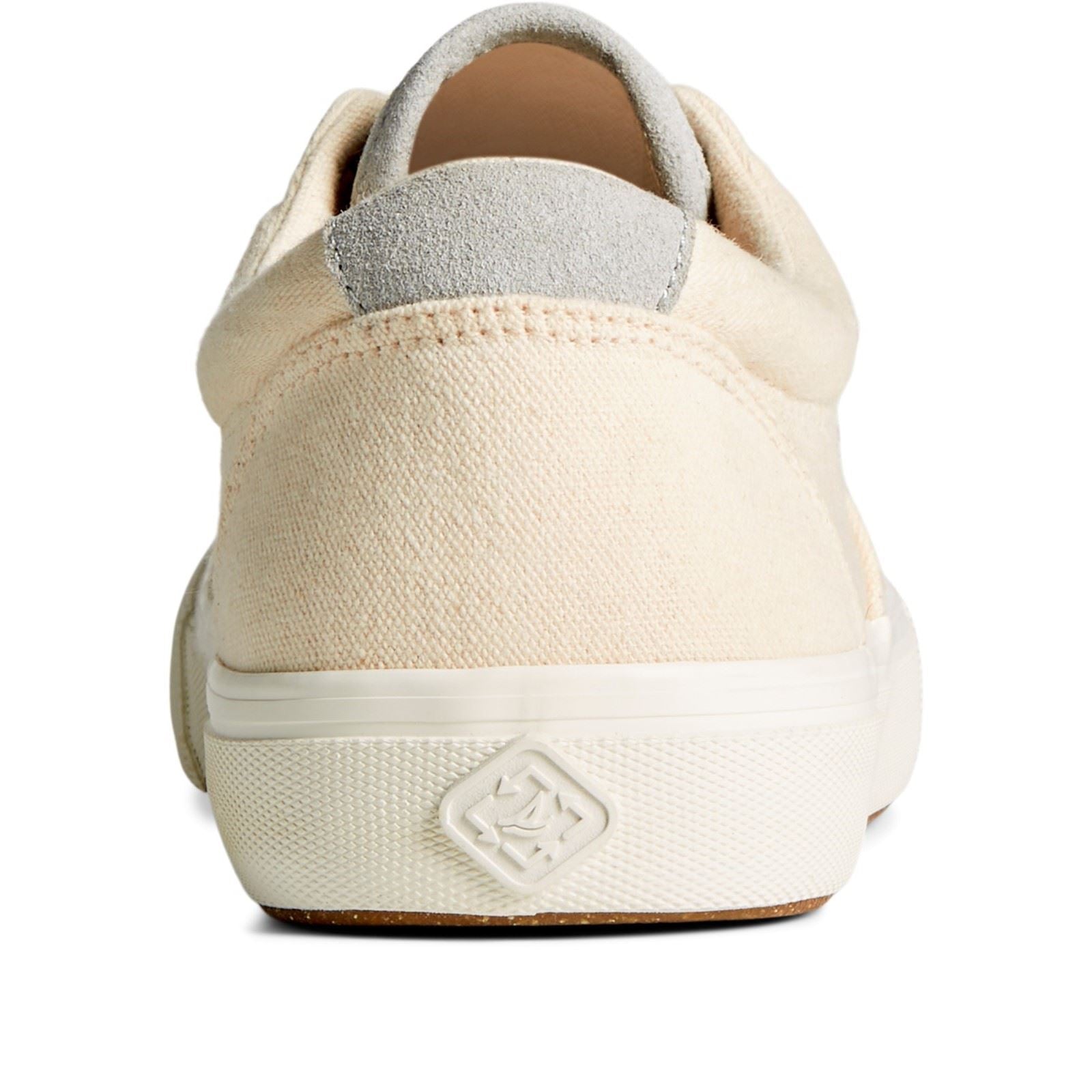 Sperry Men's SeaCycled Striper II CVO Baumwoll-Herren-Natursneakers