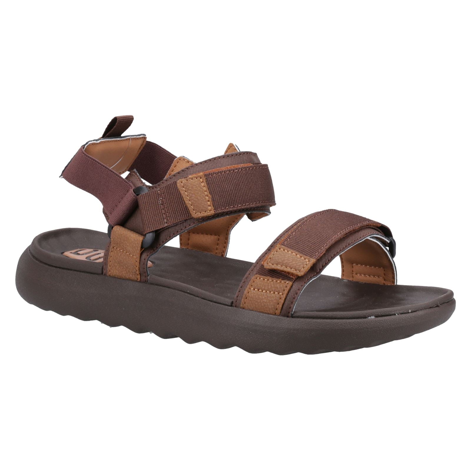 HEYDUDE Carson Herren Braun Sandalen