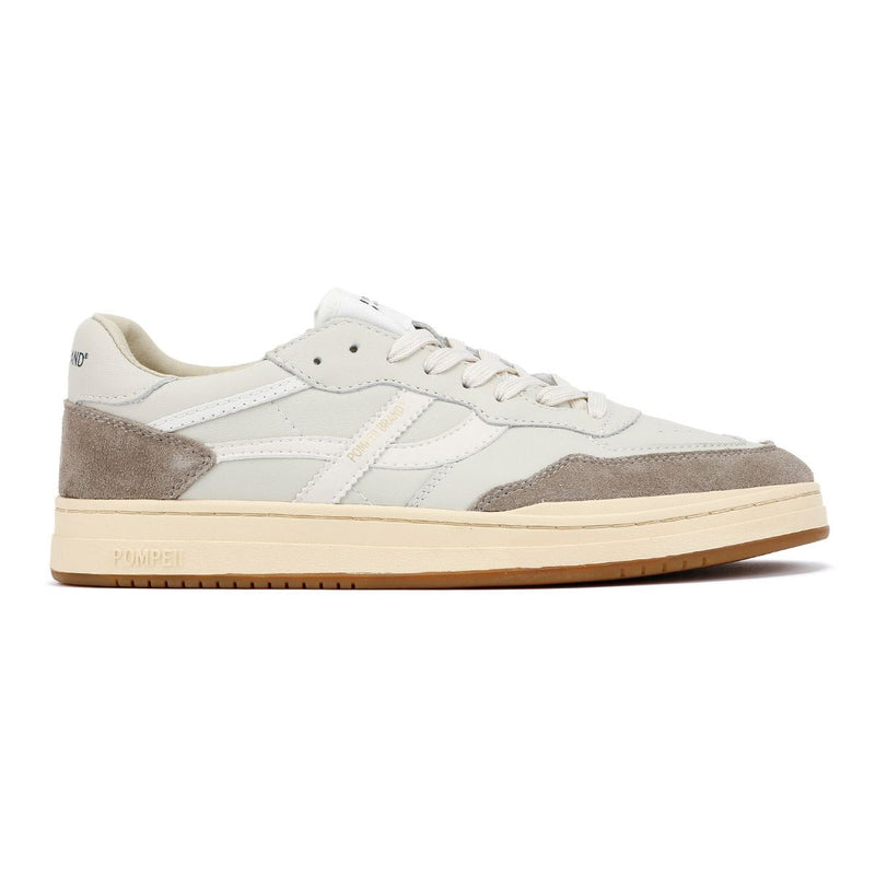 Pompeii Elan Leder Herren Weiße Sneakers