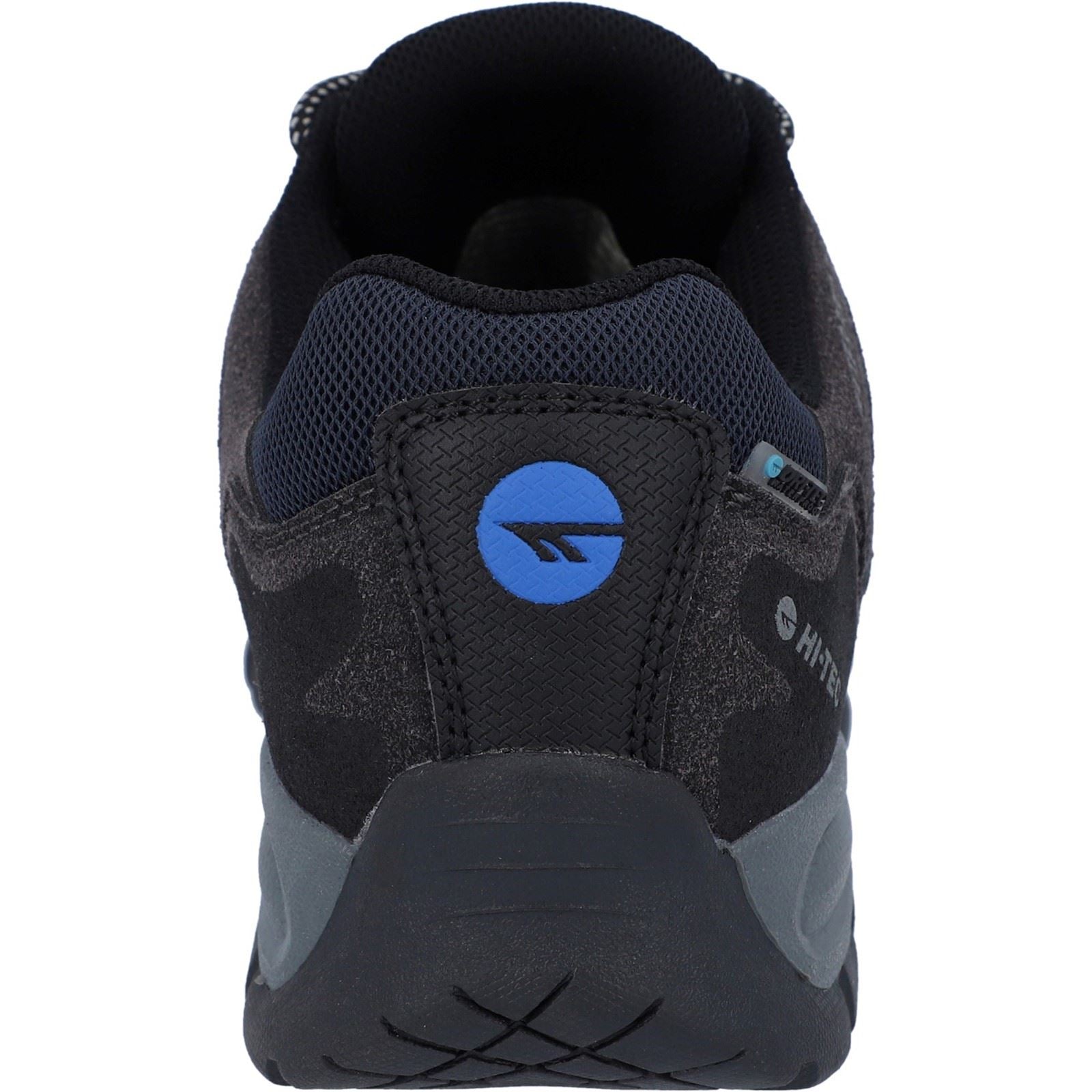 Hi-Tec Corzo Low Pu Wildleder Herren Wanderschuhe In Anthrazit/Nautikblau