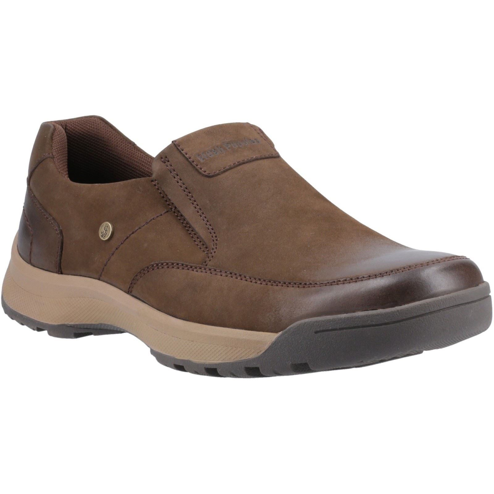 Hush Puppies Vaun Herren Slipper aus braunem Leder