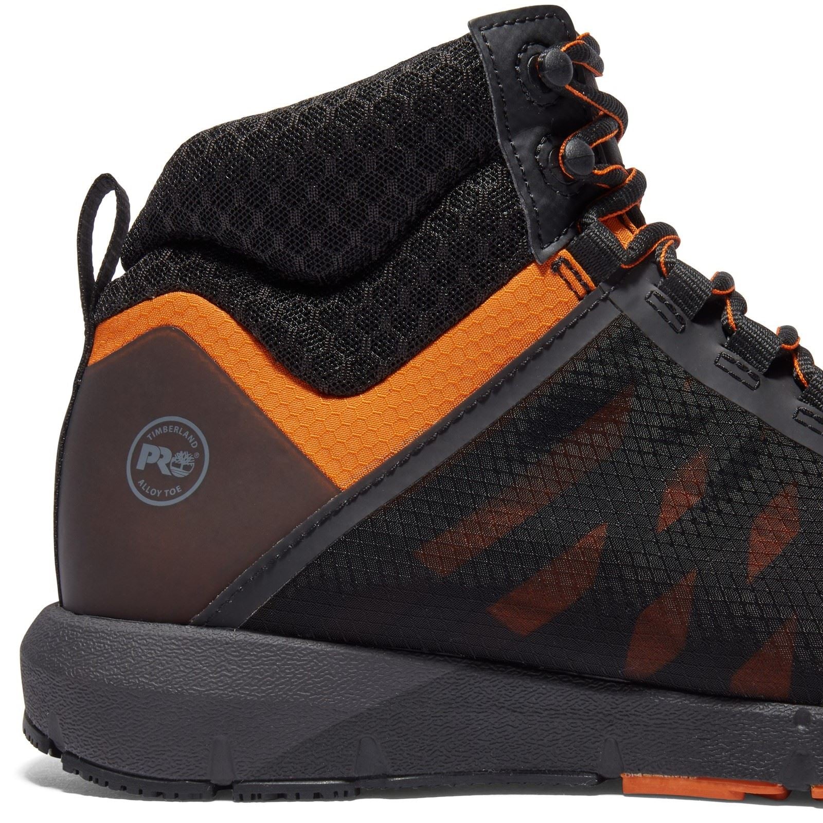 Timberland Pro Radius Textile Schwarz/Orange Sicherheitsschuhe