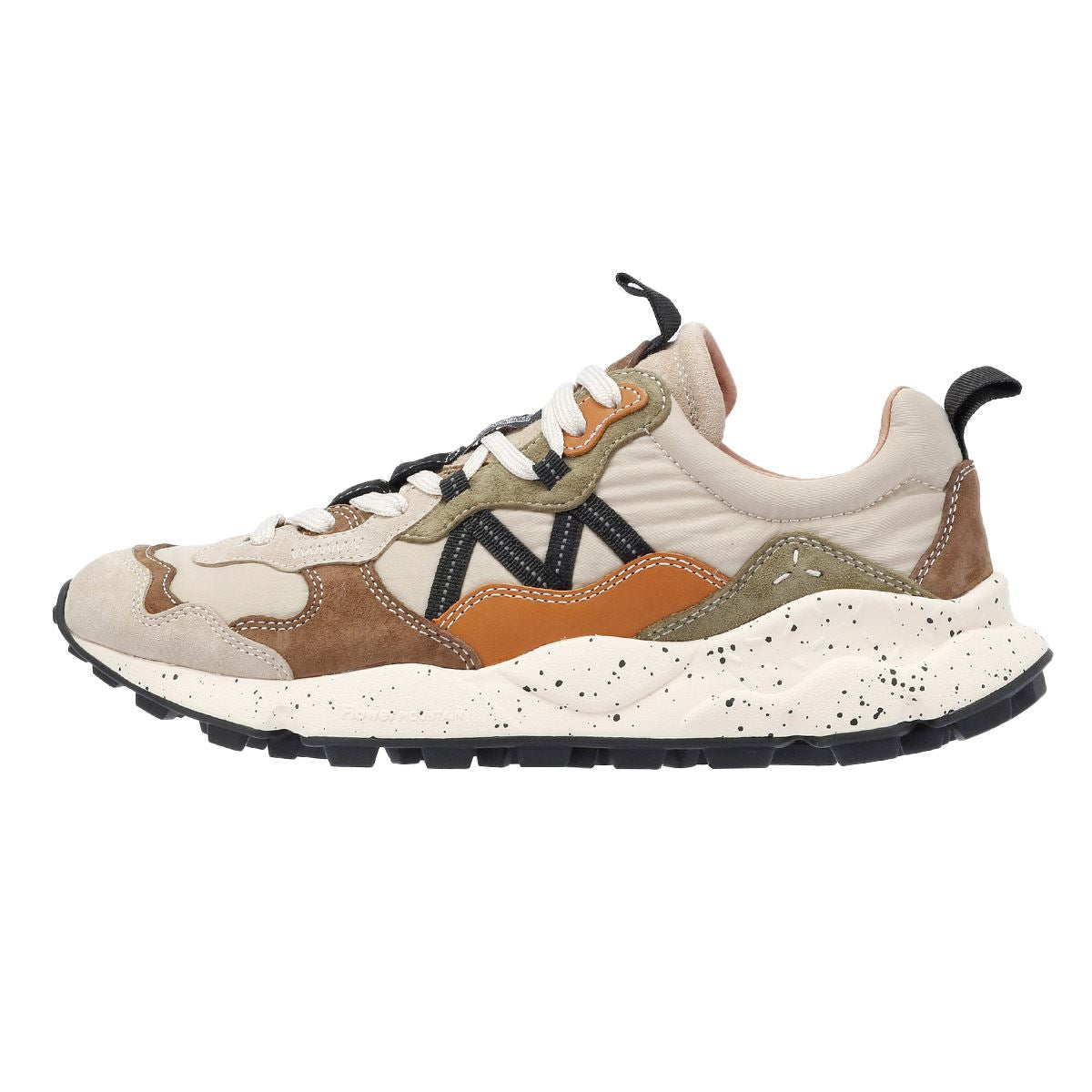 Flower Mountain Lenzan Wildleder Herrensneaker In Beige