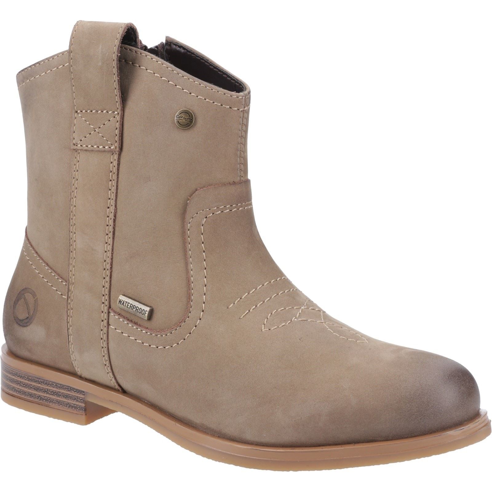 Cotswold Signet Damen Stiefel Aus Leder In Taupe