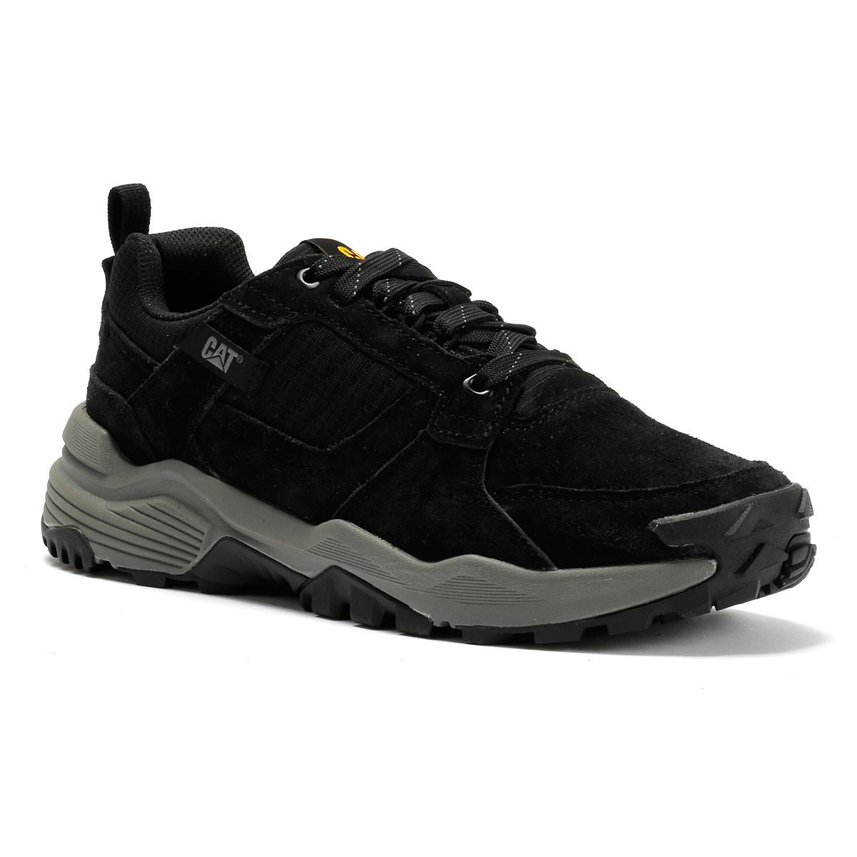 Caterpillar Grapple Wildleder Herren Schwarz Sneakers