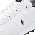 Ralph Lauren Trail 125 Weiße Ledersneaker Für Herren