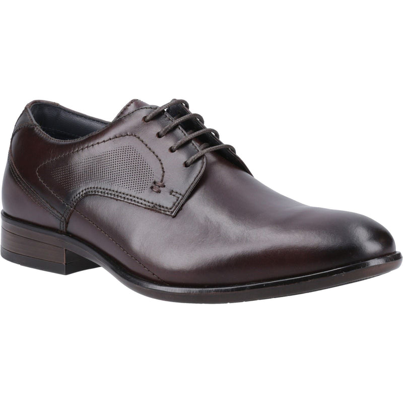 Pod Carl Leder Herren Kastanienbraune Schnürschuhe