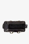 Fred Perry Classic Barrel Polyester Schwarz/Ecru Crossbody-Tasche