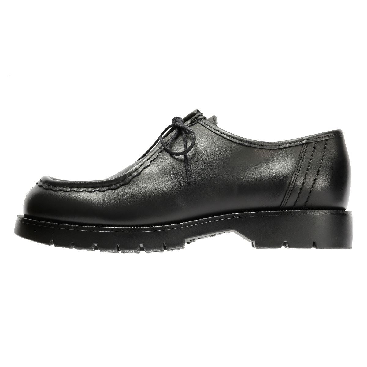 Kleman Padror Leder Herren Schwarz Schnürschuhe
