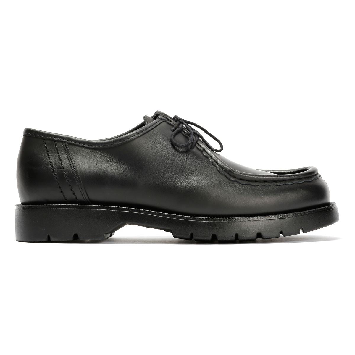 Kleman Padror Leder Herren Schwarz Schnürschuhe