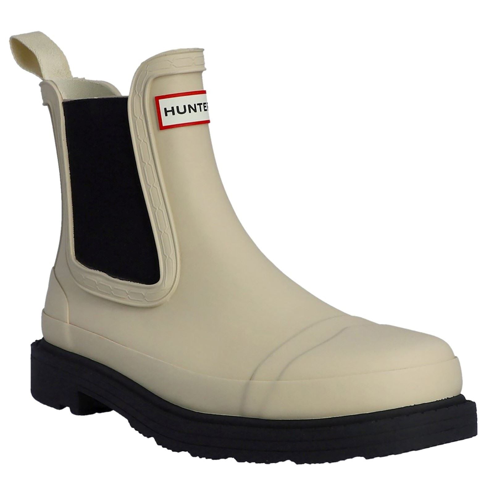 Hunter Commando Gummikieselschwarz Gummistiefel