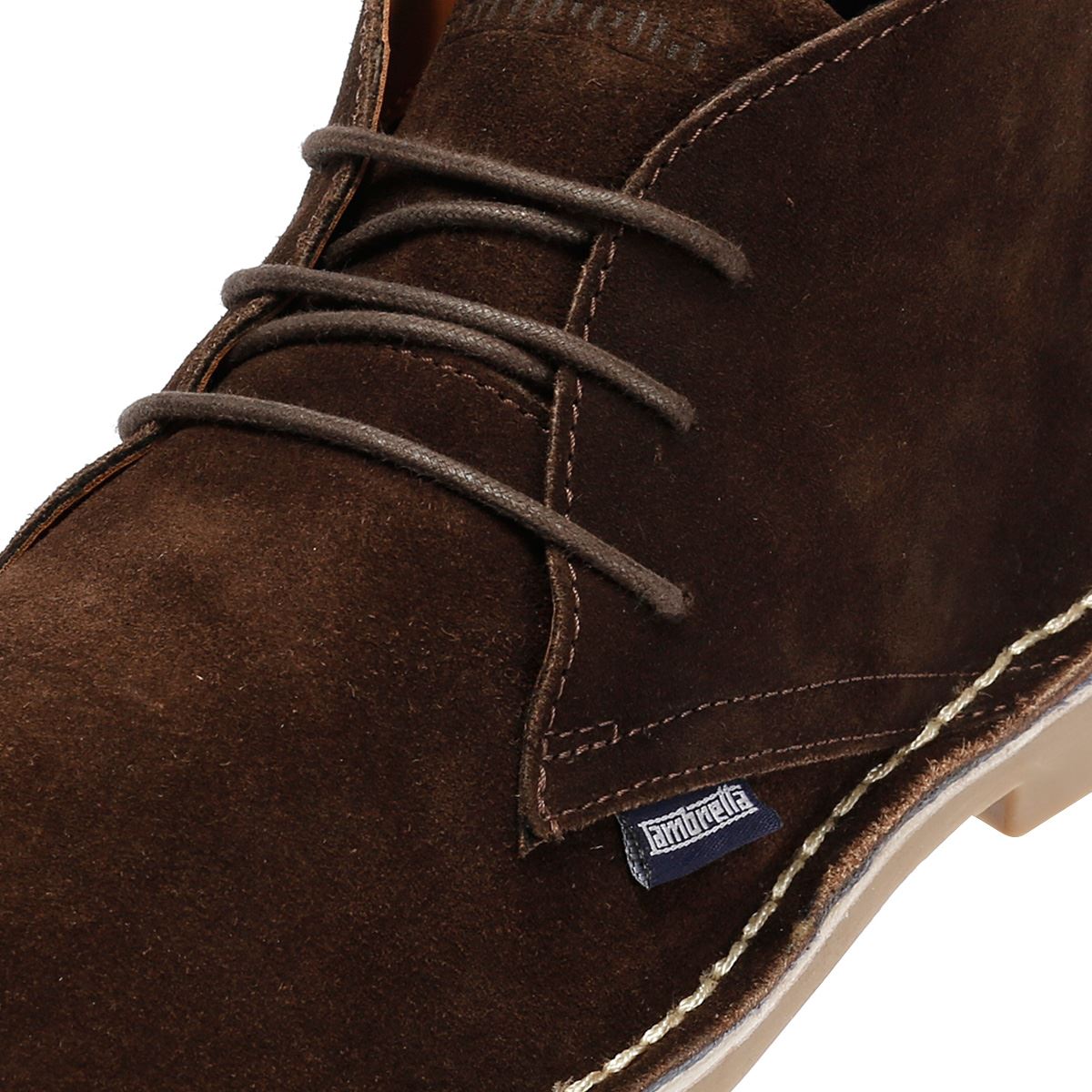 Lambretta Chiswick Wildleder Herren Braune Stiefel