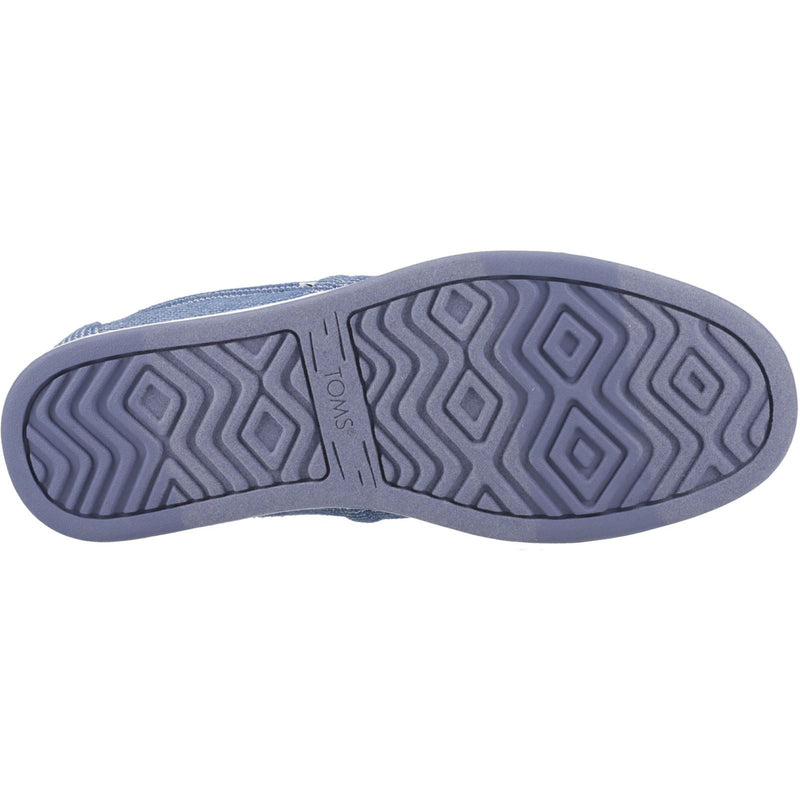 TOMS Alp FWD 100% Baumwolle Herren Espadrilles In Dunkelblau