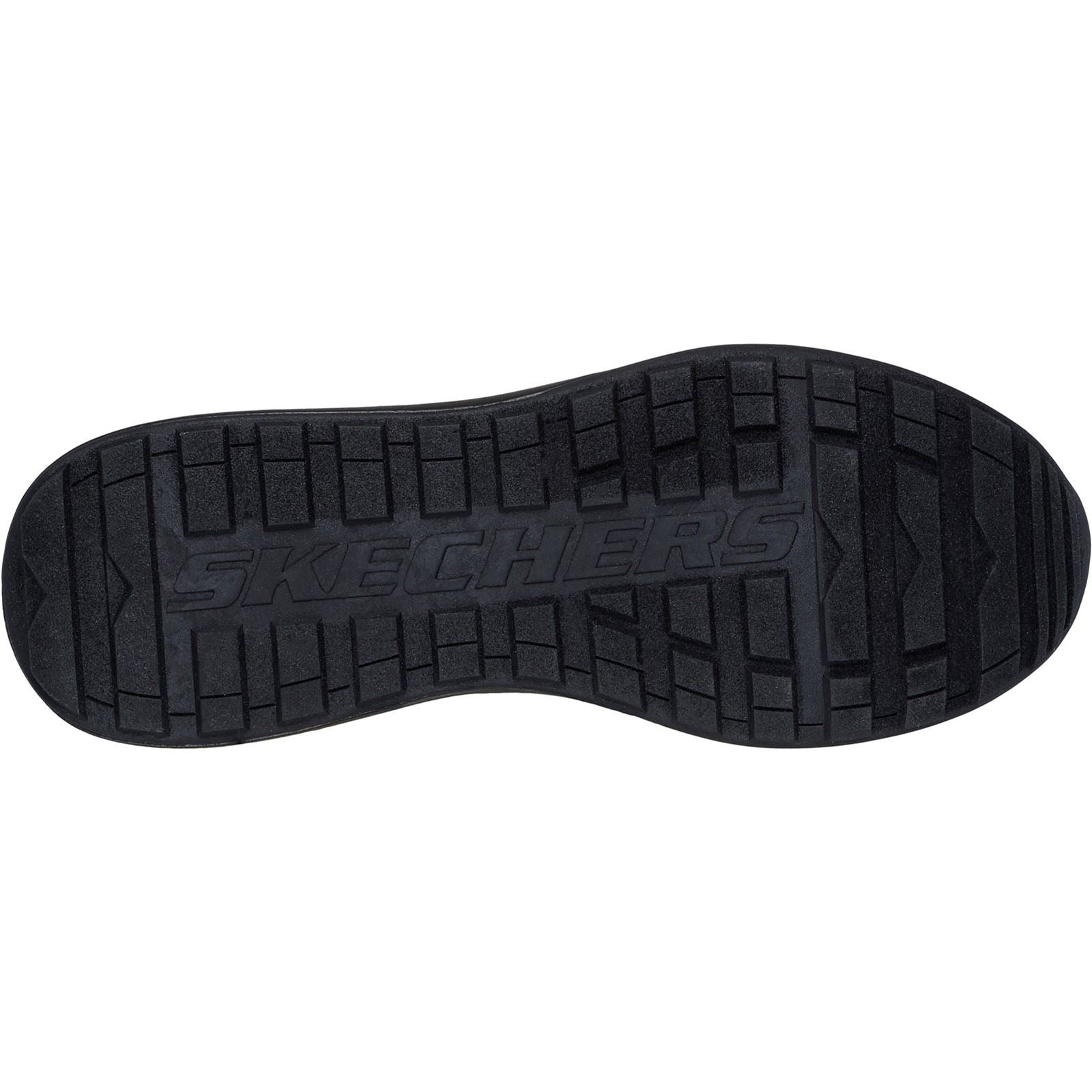 Skechers Netson Gander Herrenschuhe Aus Synthetik In Schwarz Mit Schnürung