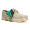 Pompeii Weaver  Herren Wildleder Schnürschuhe In Beige