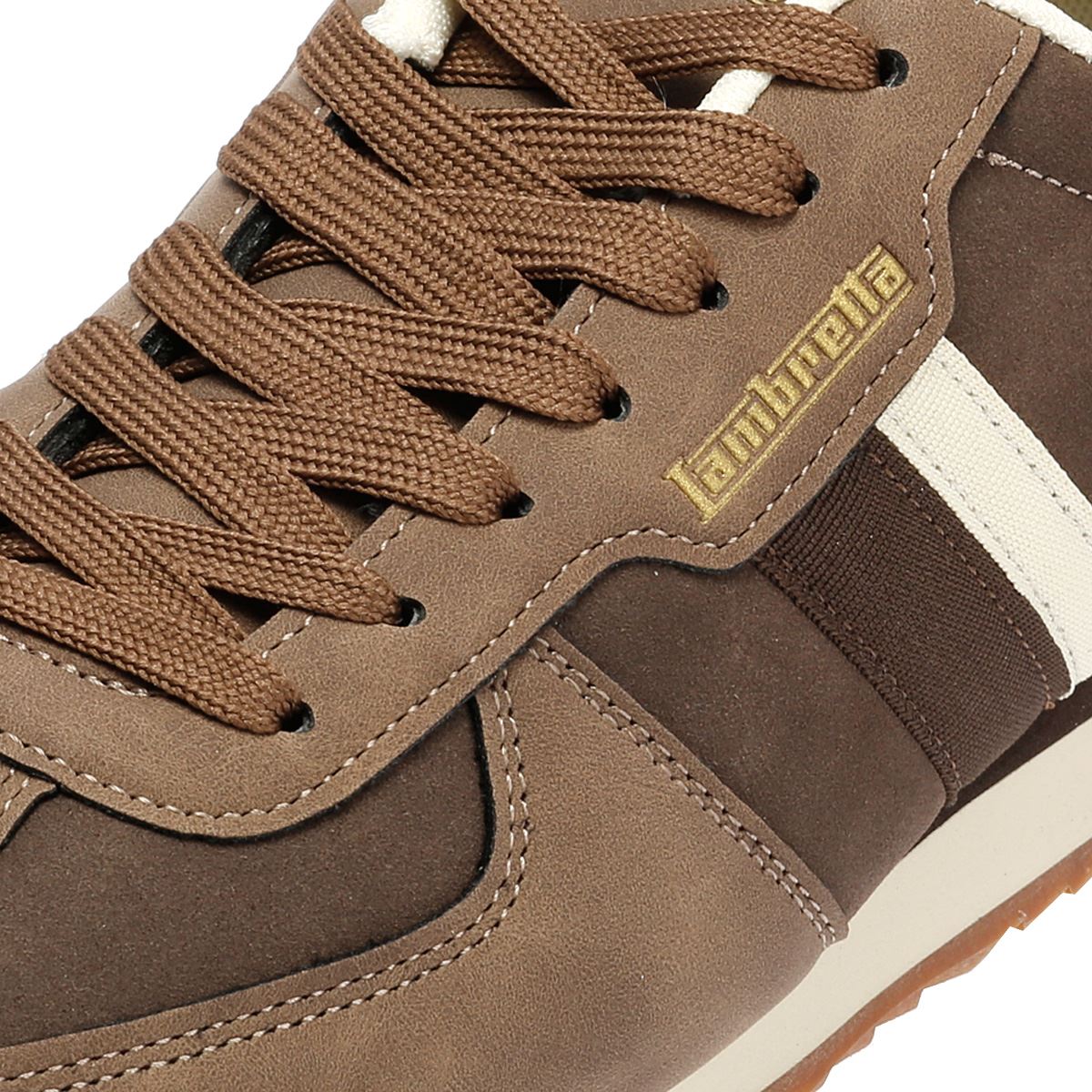 Lambretta Diego Herren Braune Sneakers