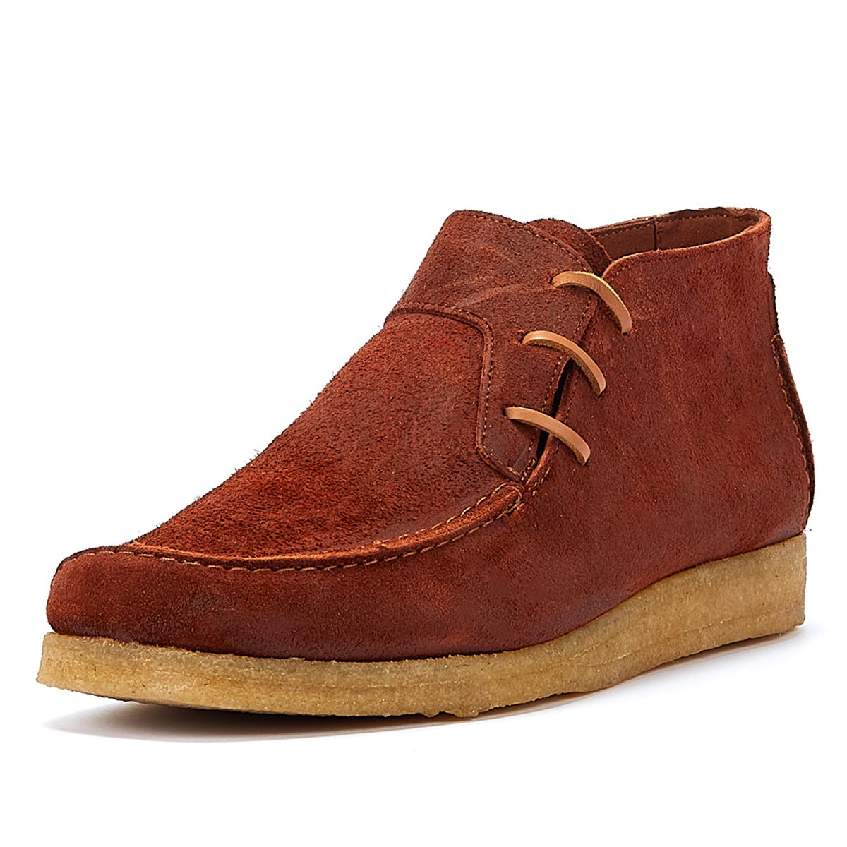 Clarks Lugger Herrenstiefel In Rostoptik