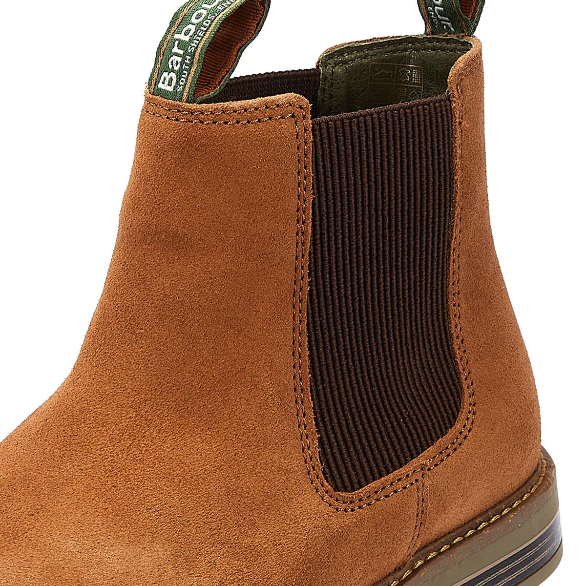 Barbour Farsley Wildleder Herren Stiefel In Beige