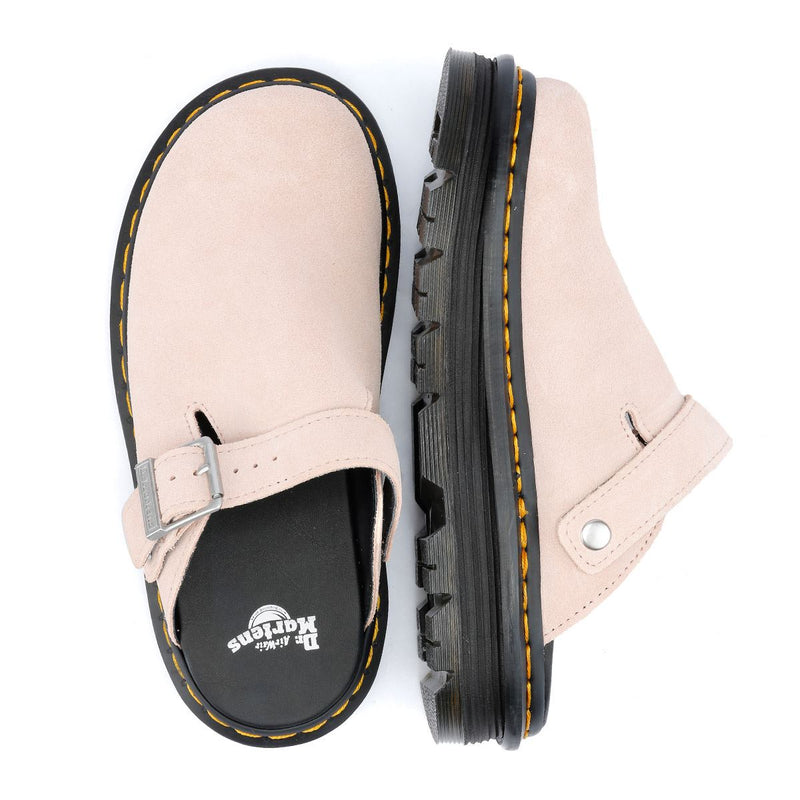 Dr. Martens Zebzag EH Damen Sandaletten Aus Rosa Wildleder