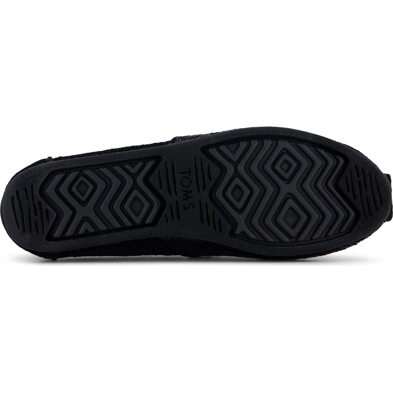 TOMS Alpargata Sequins Textile Damen Schwarze Farbe Espadrilles