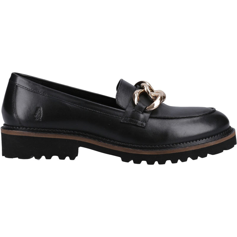Hush Puppies Gianna Damen Schwarze Farbe Lederloafer