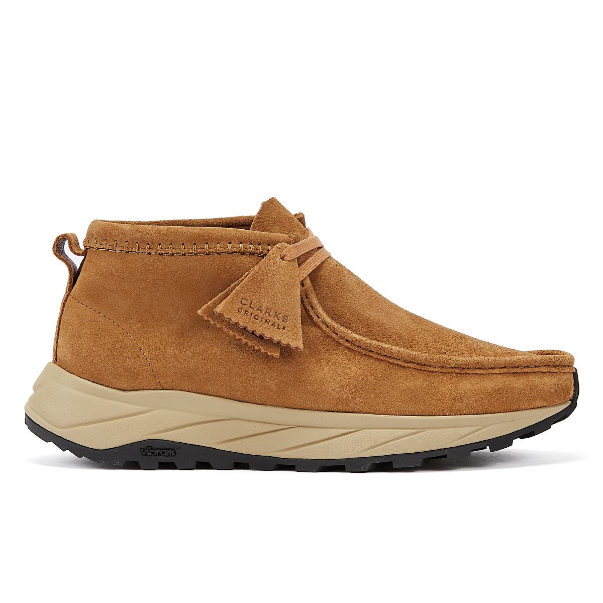 Clarks Originals Wallabee Eden Wildleder Herren Schnürschuhe In Braun
