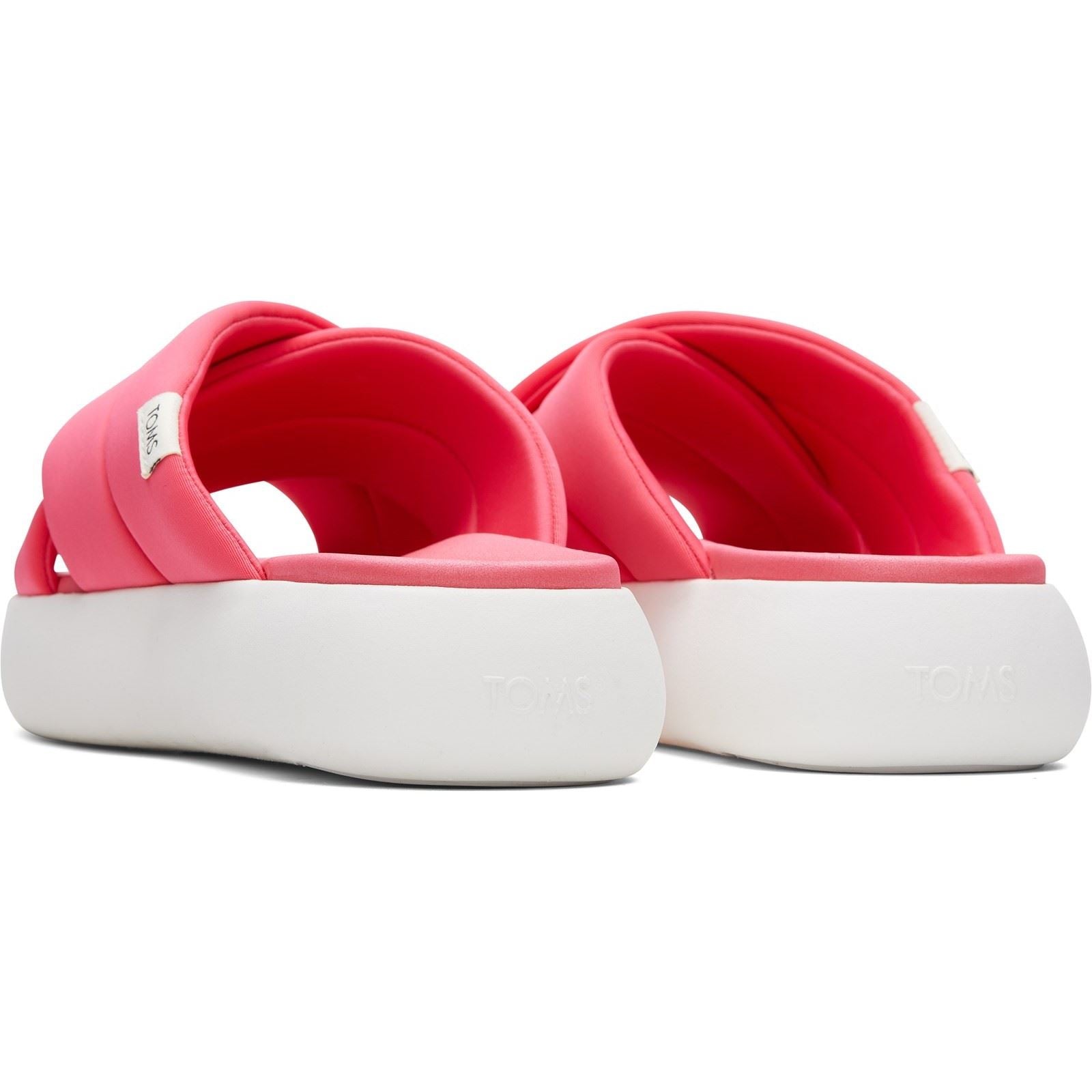 TOMS Alpargata Mallow Crossover Polyester Mischung Damen Pink Slides