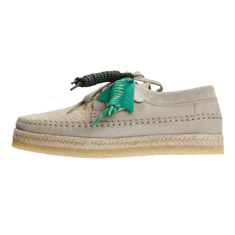 Pompeii Weaver  Herren Wildleder Schnürschuhe In Beige
