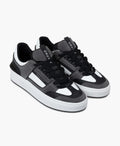 Cruyff Kickturn Leder Herren Graue Sneaker