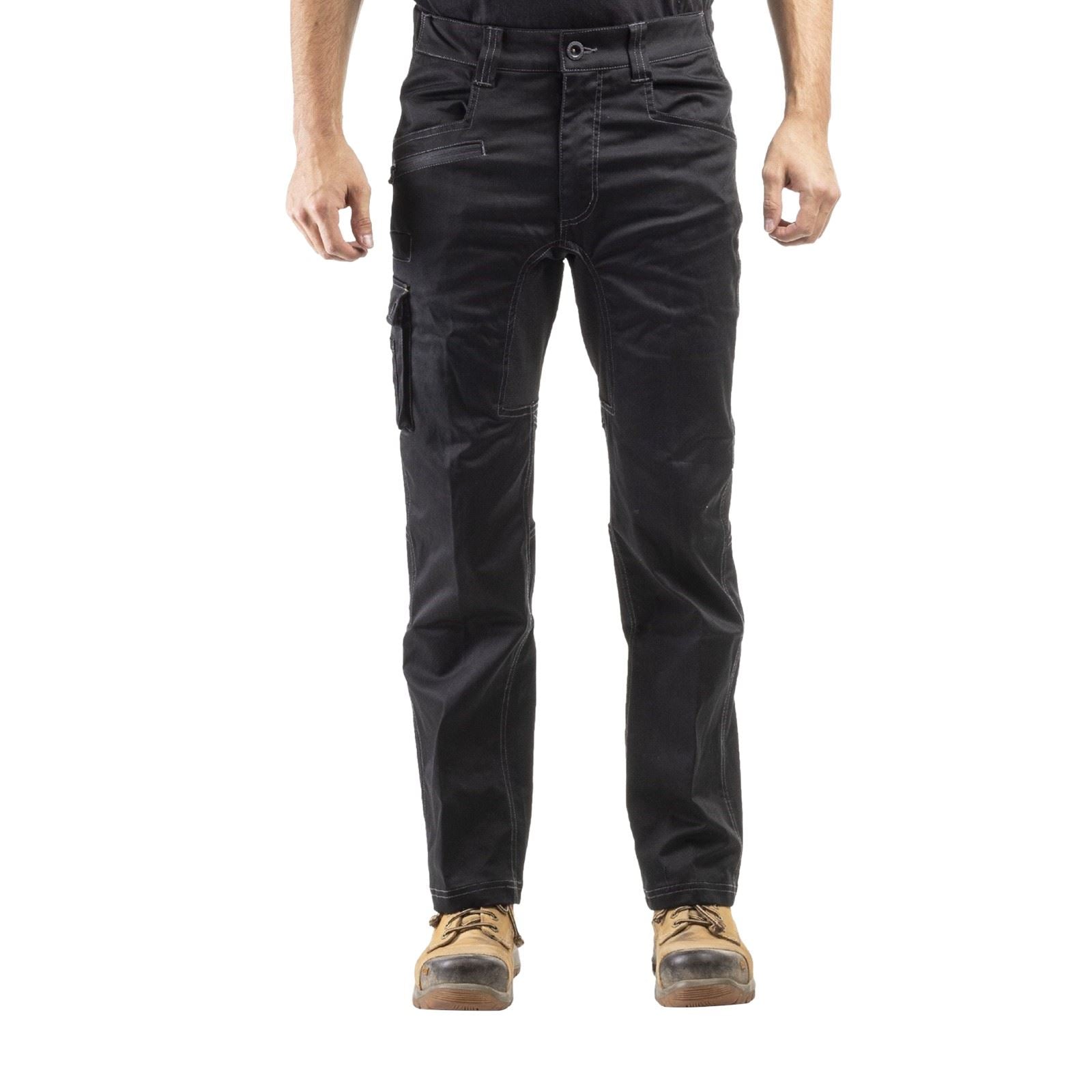 Caterpillar Operator FX Baumwoll Herren Schwarze Farbe Outdoor Hosen