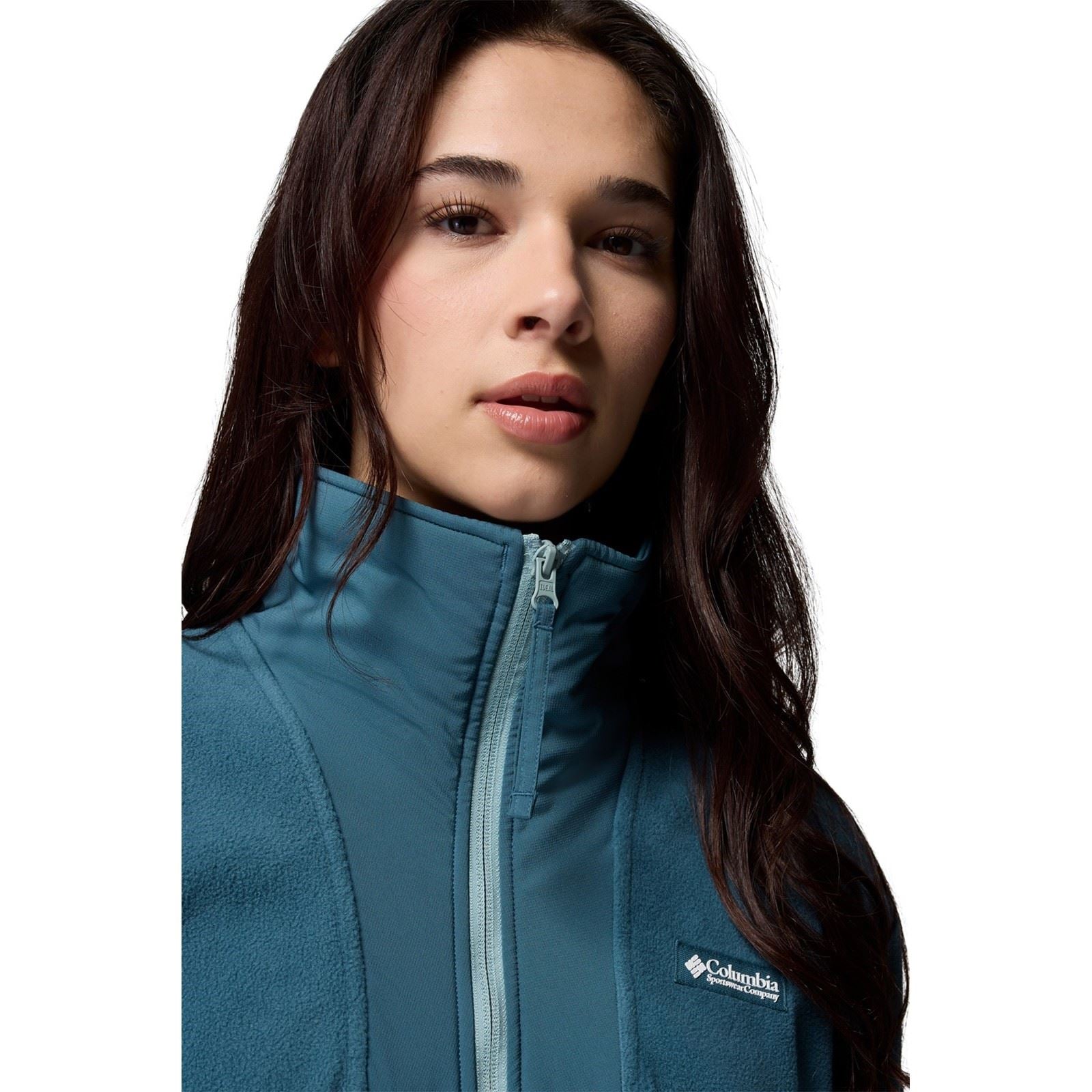 Columbia Sequoia Grove 1/2 Zip Damen Blaue Fleecejacken