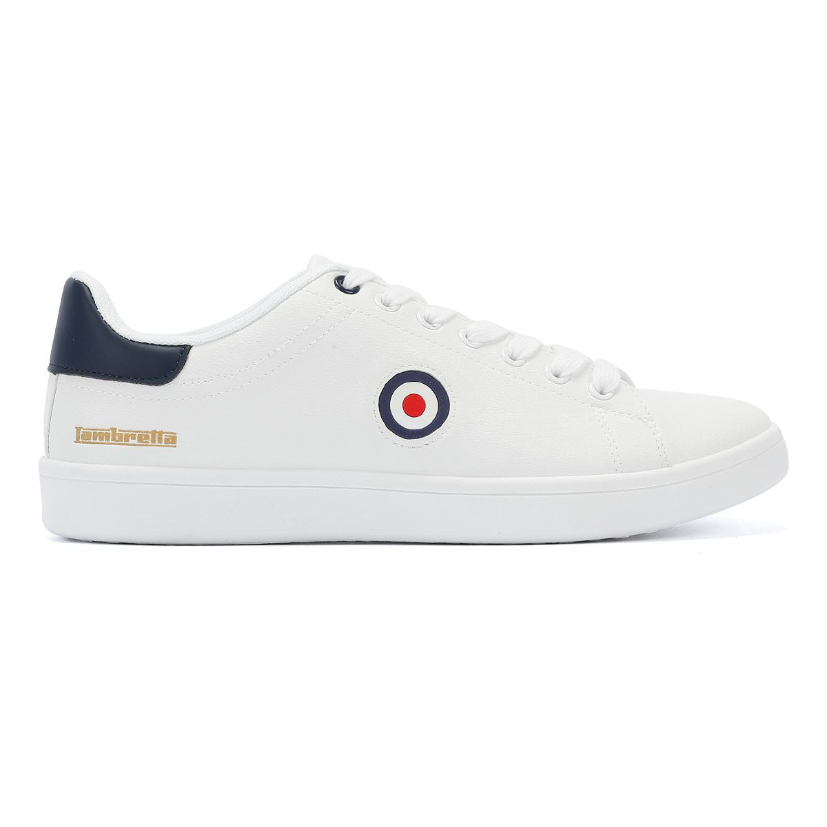 Lambretta Pinball 2 Herren Weiße Turnschuhe