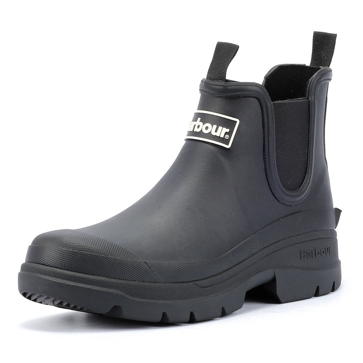 Barbour Nimbus Damen Schwarze Gummistiefel