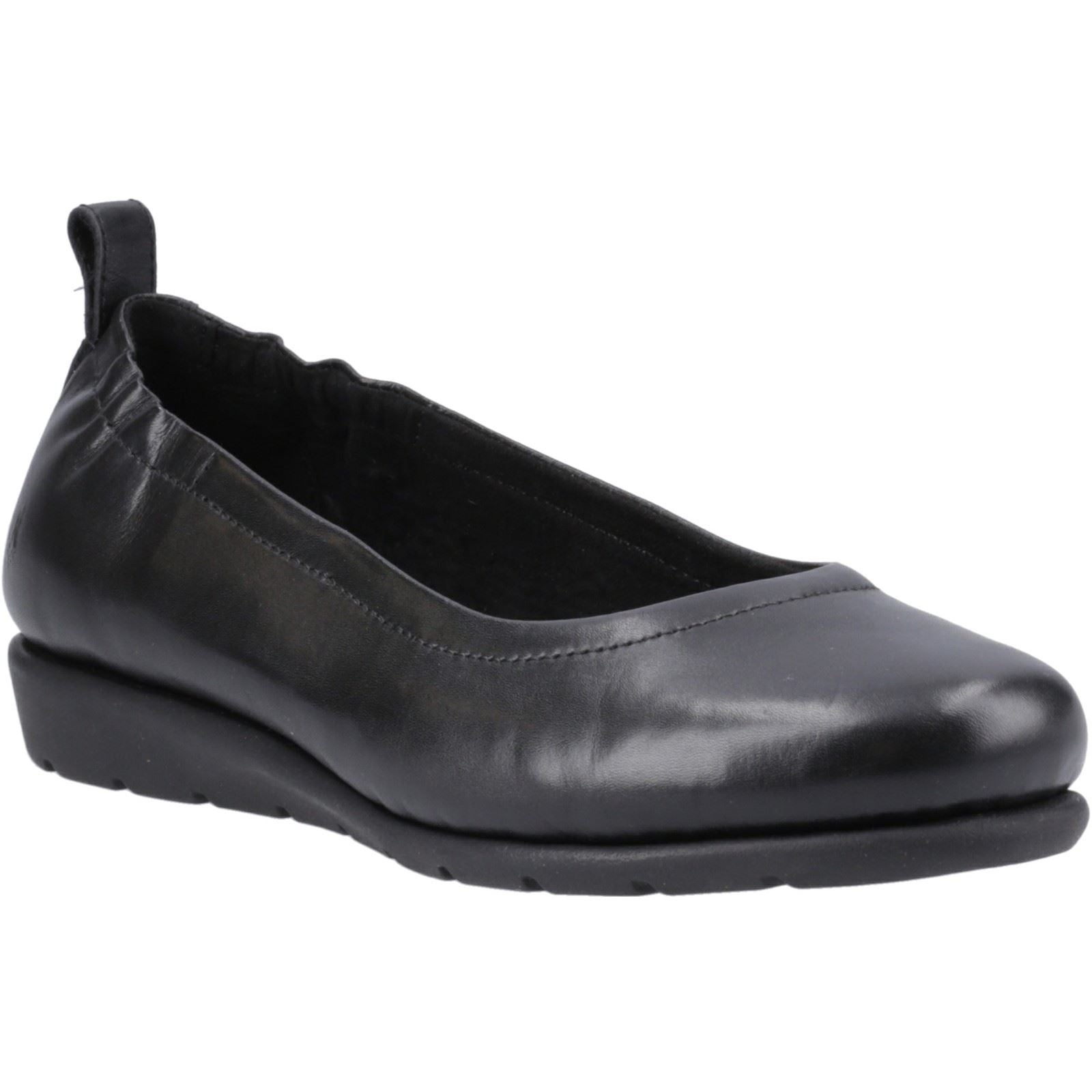 Hush Puppies Skylar Damen Ballerinas Aus Schwarzem Leder