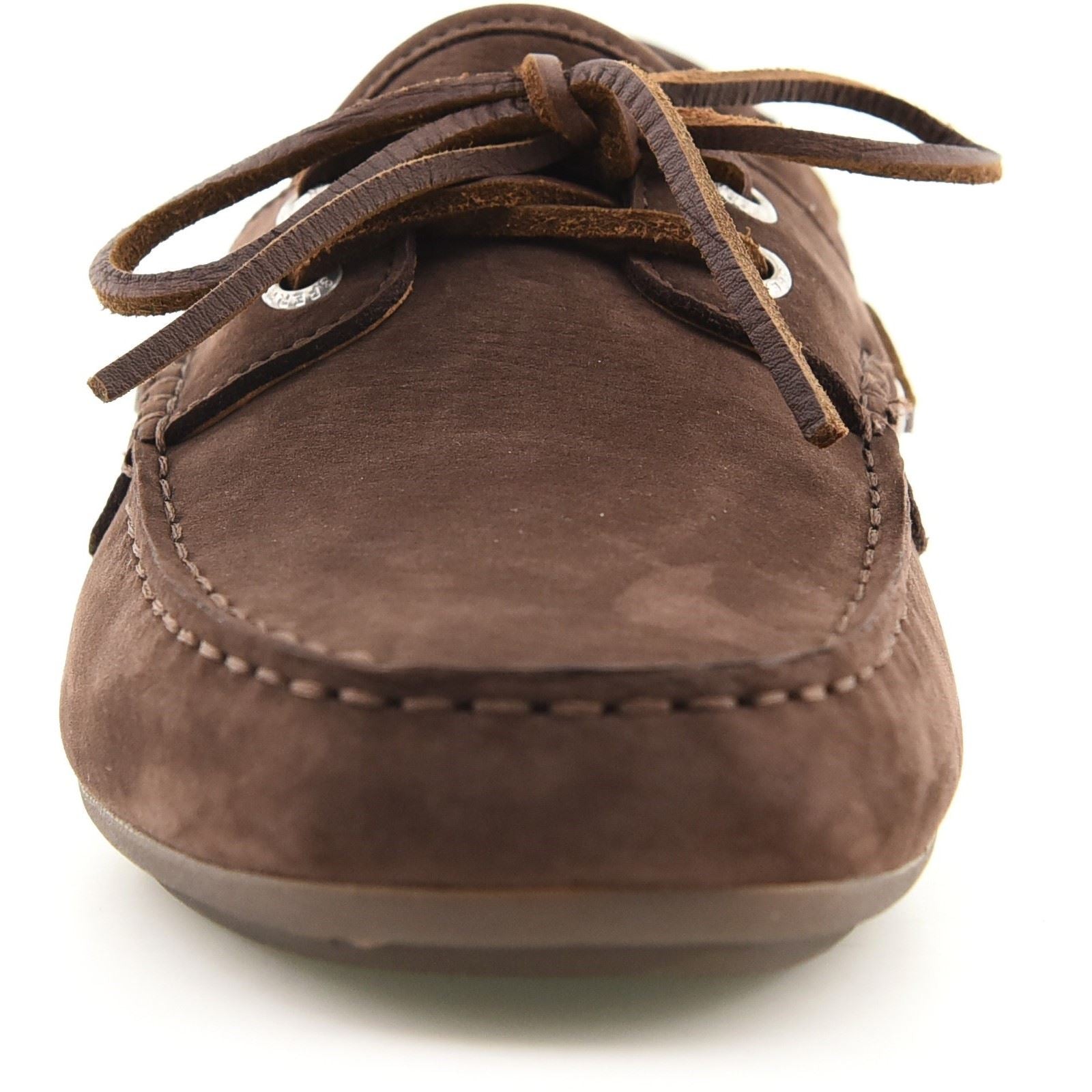 Sperry Orland 2-Eye Driver Leder Herren Braune Bootsschuhe
