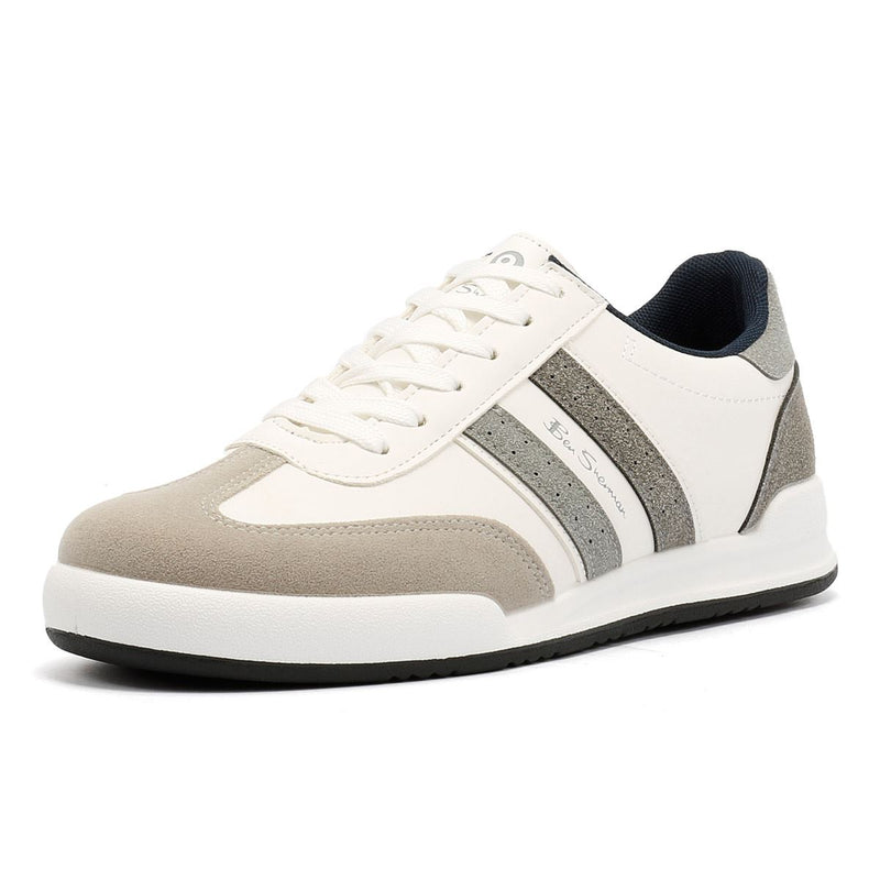 Ben Sherman Sokka Herren Weiße Sneaker